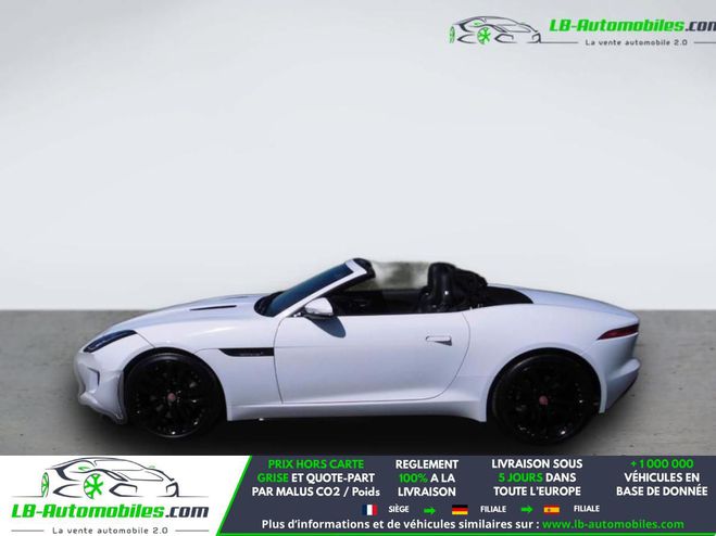 Jaguar F-Type Cabriolet V6 3L  340 ch BVA Blanc de 2016