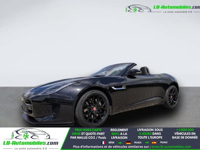 Jaguar F-Type Cabriolet 2L 300 ch BVA Noir M�tallique de 2018