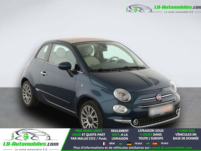 Fiat 500 1.2 69 ch BVA Bleu M�tallique de 2015