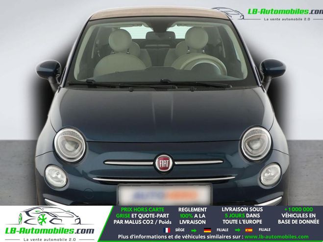 Fiat 500 1.2 69 ch BVA Bleu M�tallique de 2015