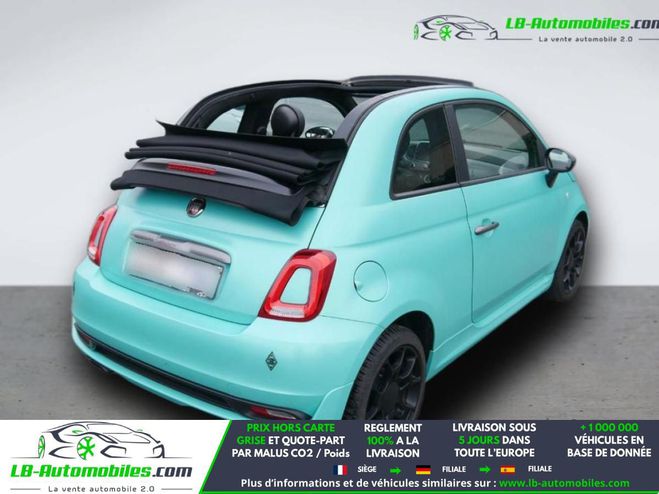Fiat 500 0.9 85 ch TwinAir BVM Bleu Mate de 2017