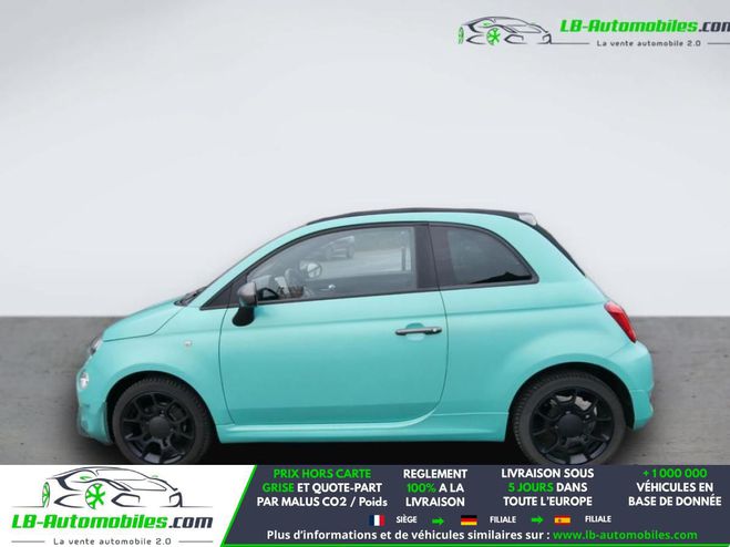 Fiat 500 0.9 85 ch TwinAir BVM Bleu Mate de 2017