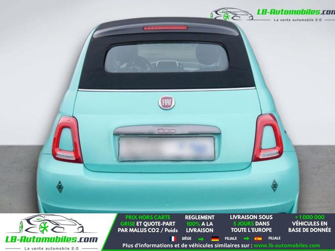 Fiat 500 0.9 85 ch TwinAir BVM Bleu Mate de 2017