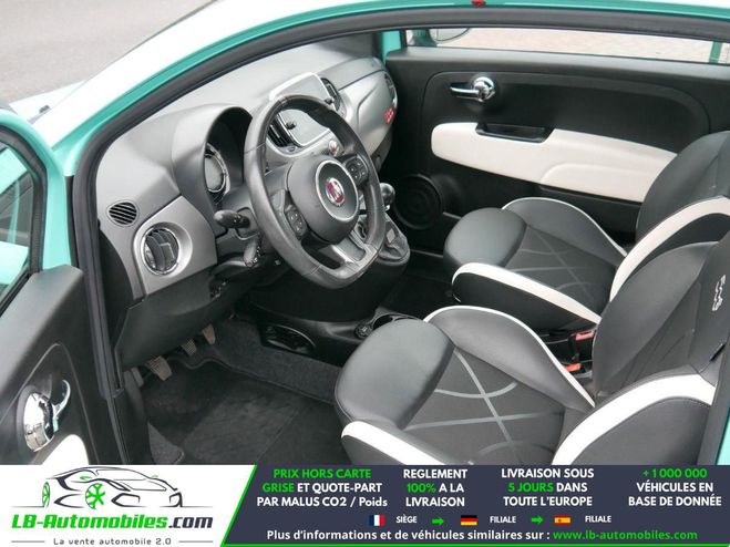 Fiat 500 0.9 85 ch TwinAir BVM Bleu Mate de 2017