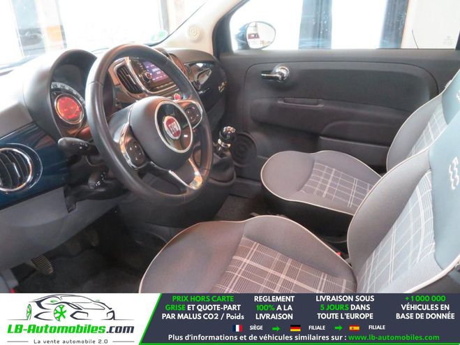 Fiat 500 1.2 69 ch BVM Bleu M�tallique de 2018
