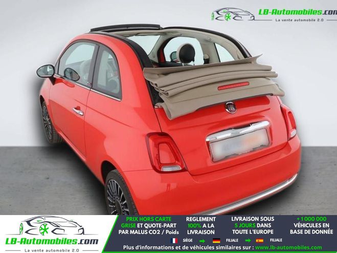 Fiat 500 1.2 69 ch BVM Rouge M�tallique de 2018