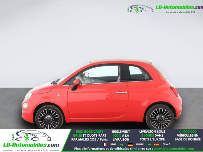 Fiat 500 1.2 69 ch BVM Rouge M�tallique de 2018