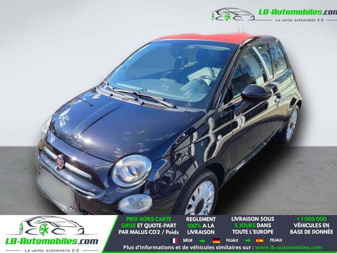 Fiat 500 1.2 8V 69 ch Noir M�tallique de 2016