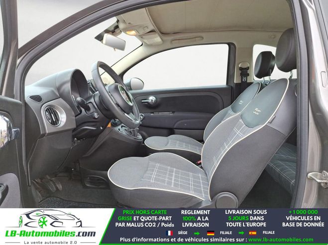 Fiat 500 1.2 69 ch BVM Gris M�tallique de 2018