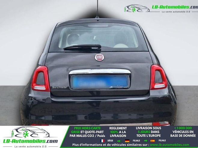 Fiat 500 1.2 69 ch BVM Noir M�tallique de 2018