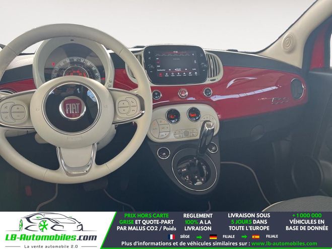 Fiat 500 1.2 69 ch BVA Rouge de 2020