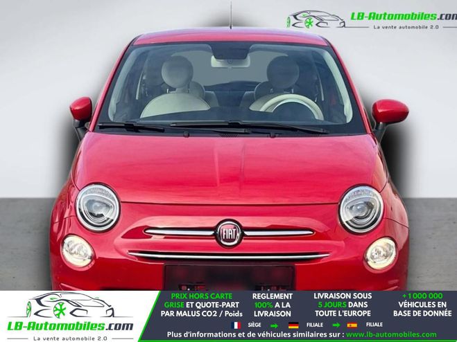 Fiat 500 1.2 69 ch BVA Rouge de 2020