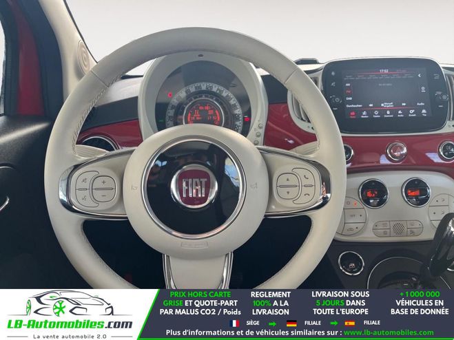 Fiat 500 1.2 69 ch BVA Rouge de 2020