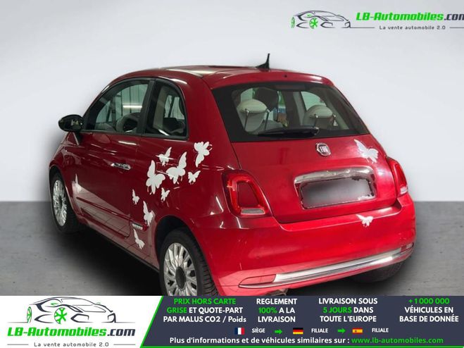 Fiat 500 1.2 69 ch BVA Rouge de 2020