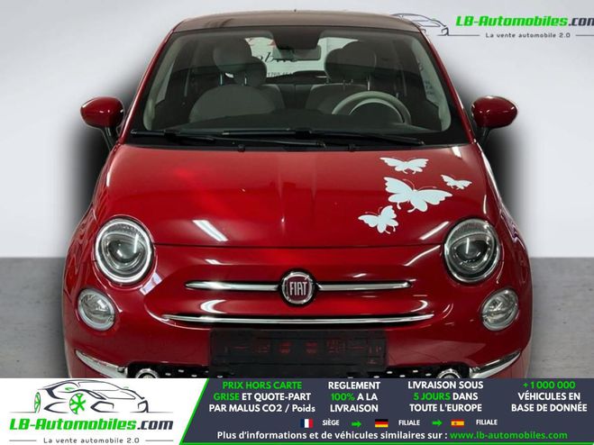 Fiat 500 1.2 69 ch BVA Rouge de 2020