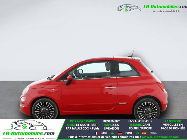Fiat 500 1.2 69 ch BVA Rouge de 2019