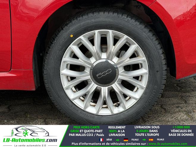 Fiat 500 1.2 8V 69 ch BVM Rouge de 2015