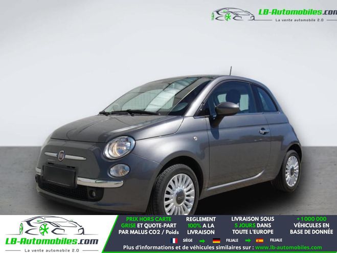 Fiat 500 1.2 8V 69 ch BVM Gris M�tallique de 2015