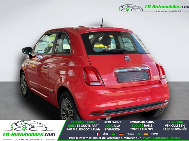 Fiat 500 1.2 69 ch BVA Rouge de 2018