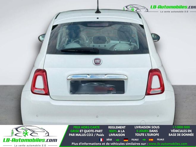 Fiat 500 1.2 69 ch BVA Blanc de 2017