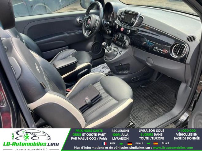 Fiat 500 0.9 105 CH TWINAIR Noir M�tallique de 2017