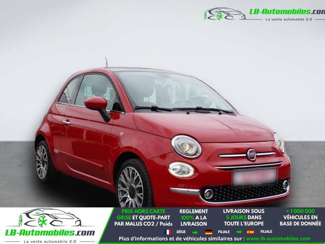 Fiat 500 1.2 69 ch BVA Rouge de 2017
