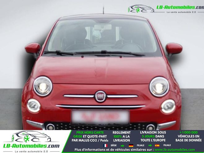 Fiat 500 1.2 69 ch BVA Rouge de 2017