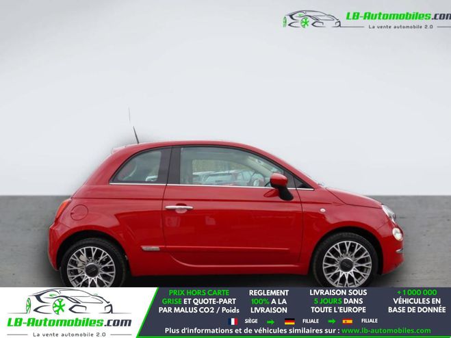 Fiat 500 1.2 69 ch BVA Rouge de 2017