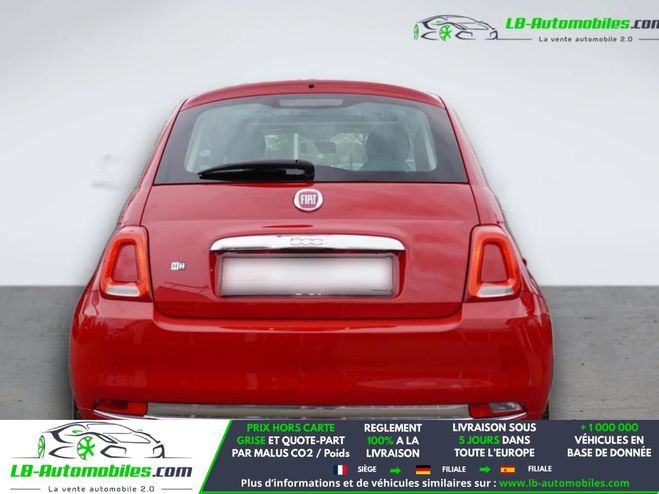 Fiat 500 1.2 69 ch BVA Rouge de 2017