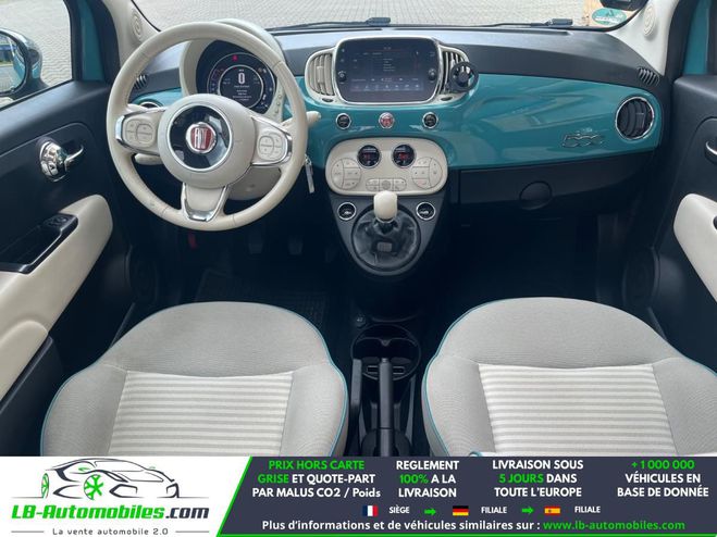 Fiat 500 0.9 85 ch TwinAir BVM Bleu de 2018
