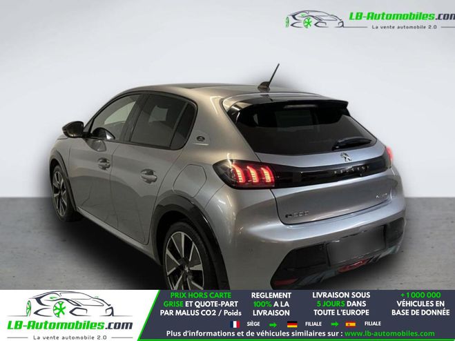 Peugeot 208 Electrique 50 kWh 136ch Gris M�tallique de 2020