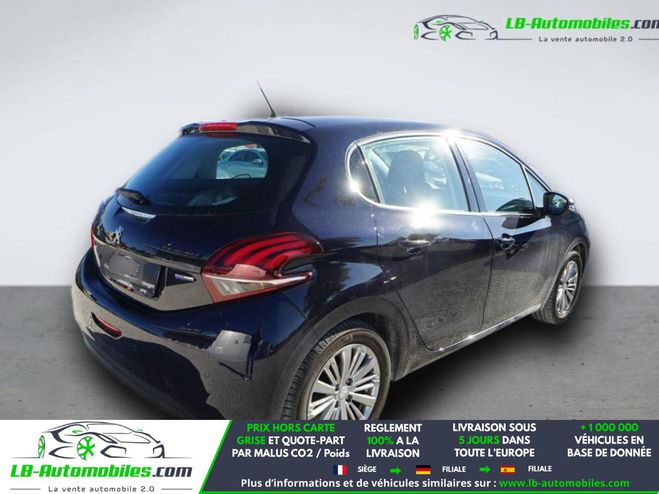 Peugeot 208 1.2 PureTech 110ch  BVM Bleu M�tallique de 2016