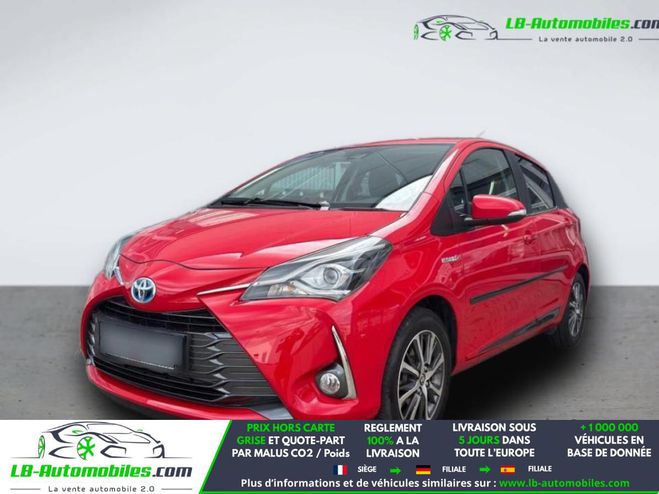 Toyota Yaris HYBRIDE 100ch Rouge de 2020