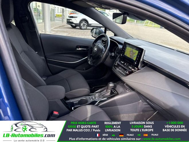 Toyota Corolla Hybride 122 ch BVA Bleu de 2019