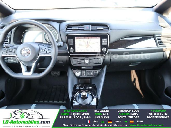 Nissan Leaf Electrique 62kWh 217 ch BVA Bleu M�tallique de 2021