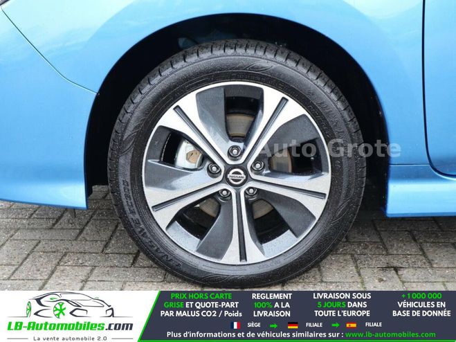 Nissan Leaf Electrique 62kWh 217 ch BVA Bleu M�tallique de 2021