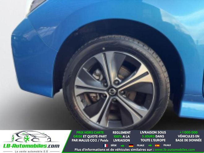 Nissan Leaf Electrique 62kWh 217 ch BVA Bleu M�tallique de 2021