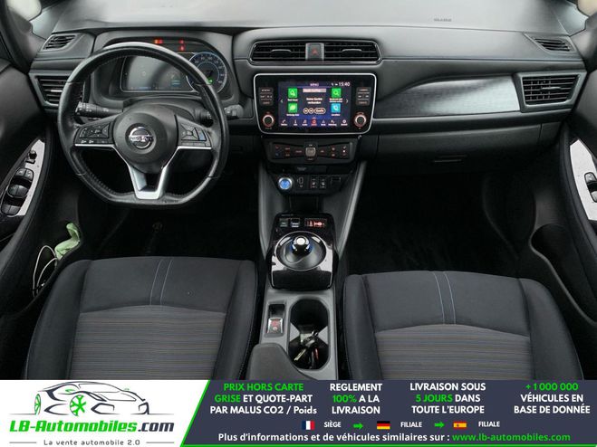 Nissan Leaf Electrique 62kWh 217 ch BVA Bleu M�tallique de 2021