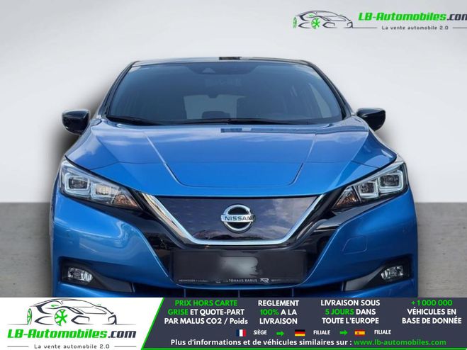 Nissan Leaf Electrique 62kWh 217 ch BVA Bleu M�tallique de 2021