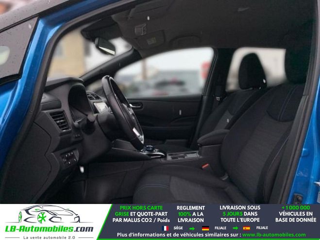 Nissan Leaf Electrique 62kWh 217 ch BVA Bleu M�tallique de 2021