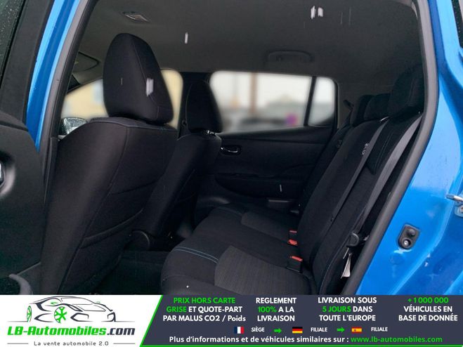Nissan Leaf Electrique 62kWh 217 ch BVA Bleu M�tallique de 2021