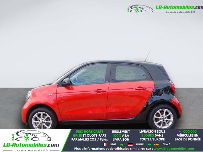 Smart Forfour 1.0 71 ch  BVA Rouge M�tallique de 2016
