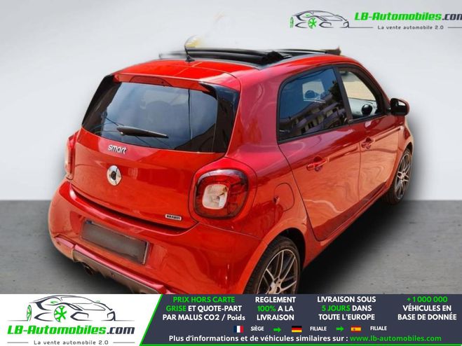 Smart Forfour 0.9 109 ch  BVA Rouge M�tallique de 2017