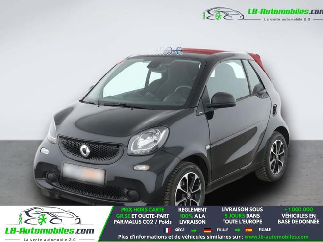 Smart Fortwo 0.9 90 ch  BVA Noir M�tallique de 2018