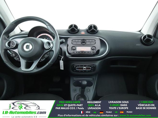 Smart Fortwo 0.9 90 ch  BVA Noir M�tallique de 2018