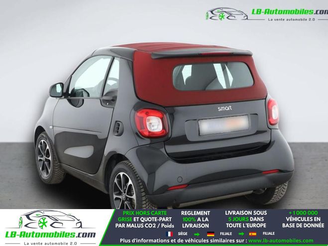 Smart Fortwo 0.9 90 ch  BVA Noir M�tallique de 2018