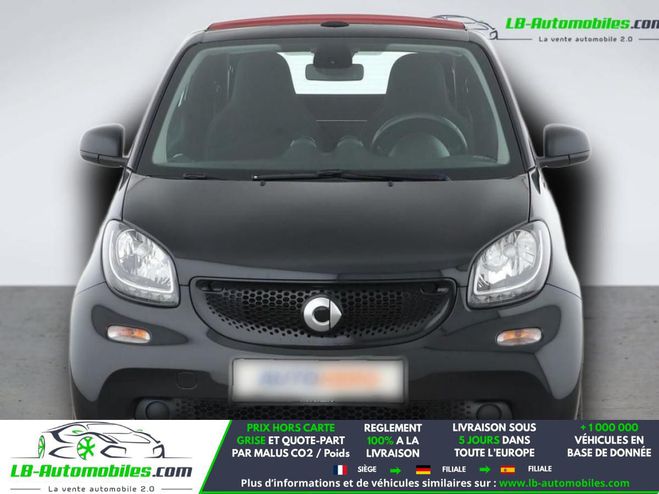 Smart Fortwo 0.9 90 ch  BVA Noir M�tallique de 2018