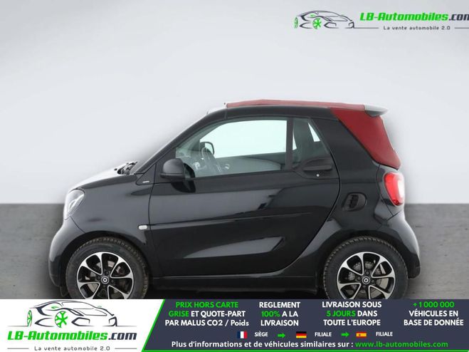Smart Fortwo 0.9 90 ch  BVA Noir M�tallique de 2018