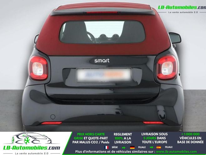 Smart Fortwo 0.9 90 ch  BVA Noir M�tallique de 2018