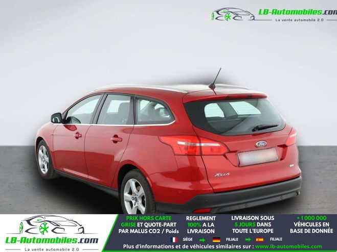 Ford Focus 1.0 EcoBoost 125 BVM Rouge M�tallique de 2018